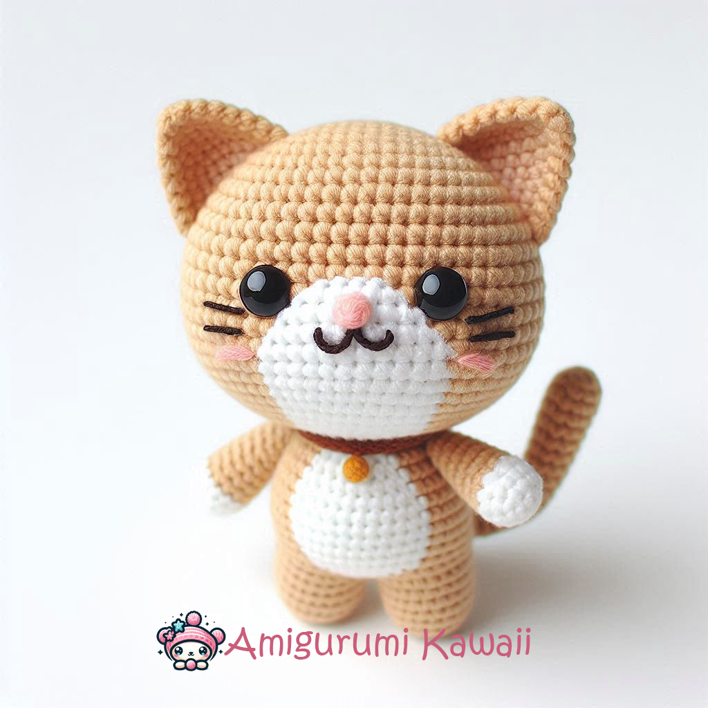 Kawaii Cat Amigurumi – Free crochet pattern
