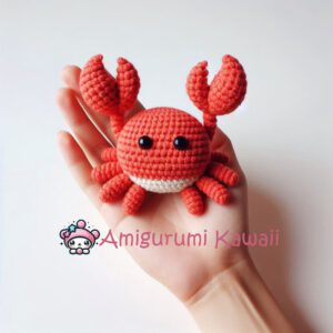 Kawaii Crab Amigurumi – Crochet Pattern