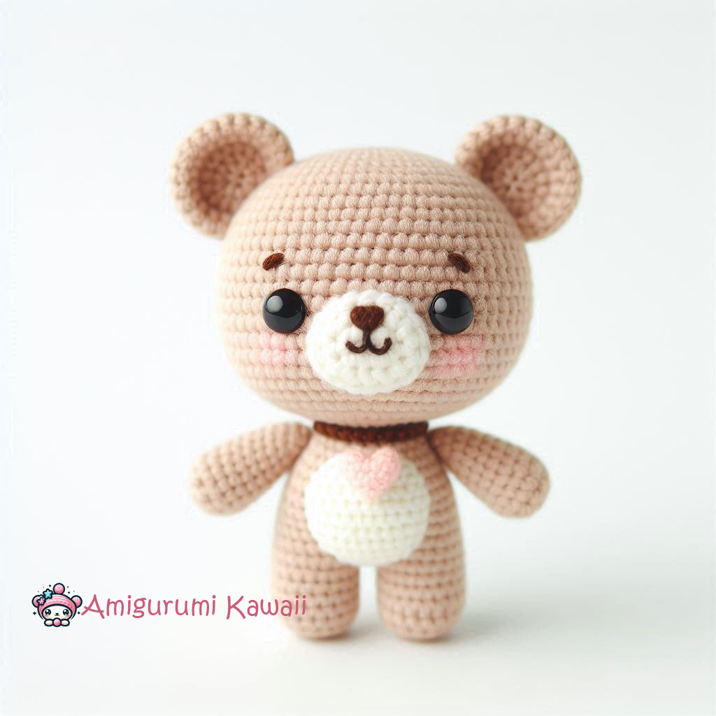 Kawaii Bear Amigurumi – Free Crochet Pattern