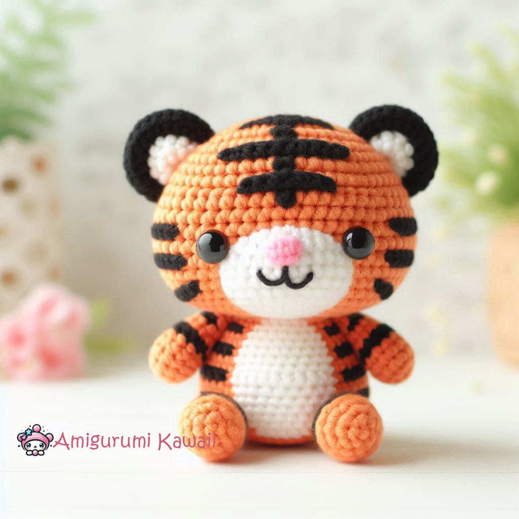 Amigurumi Kawaii Tiger – Crochet Pattern